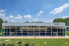 servizio fotografico di interni, architettura e riprese aeree con drone del centro sportivo Palys Center Verona