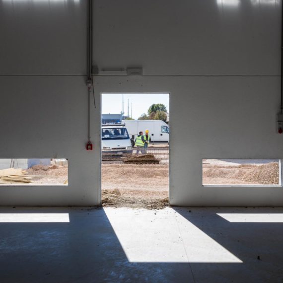 interporto Bologna, cantiere Logista