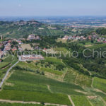 Riprese aeree del Comune di Castana Oltrepo Pavese in provincia di Pavia